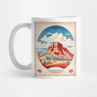 Albuquerque United States of America Tourism Vintage Poster Mug